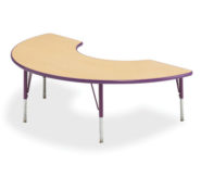 Half Moon Activity Table