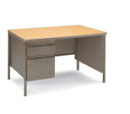 Teacher Desk - Single Pedestal LH