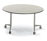 UXL™ Nest and Fold Table - Quarter Round