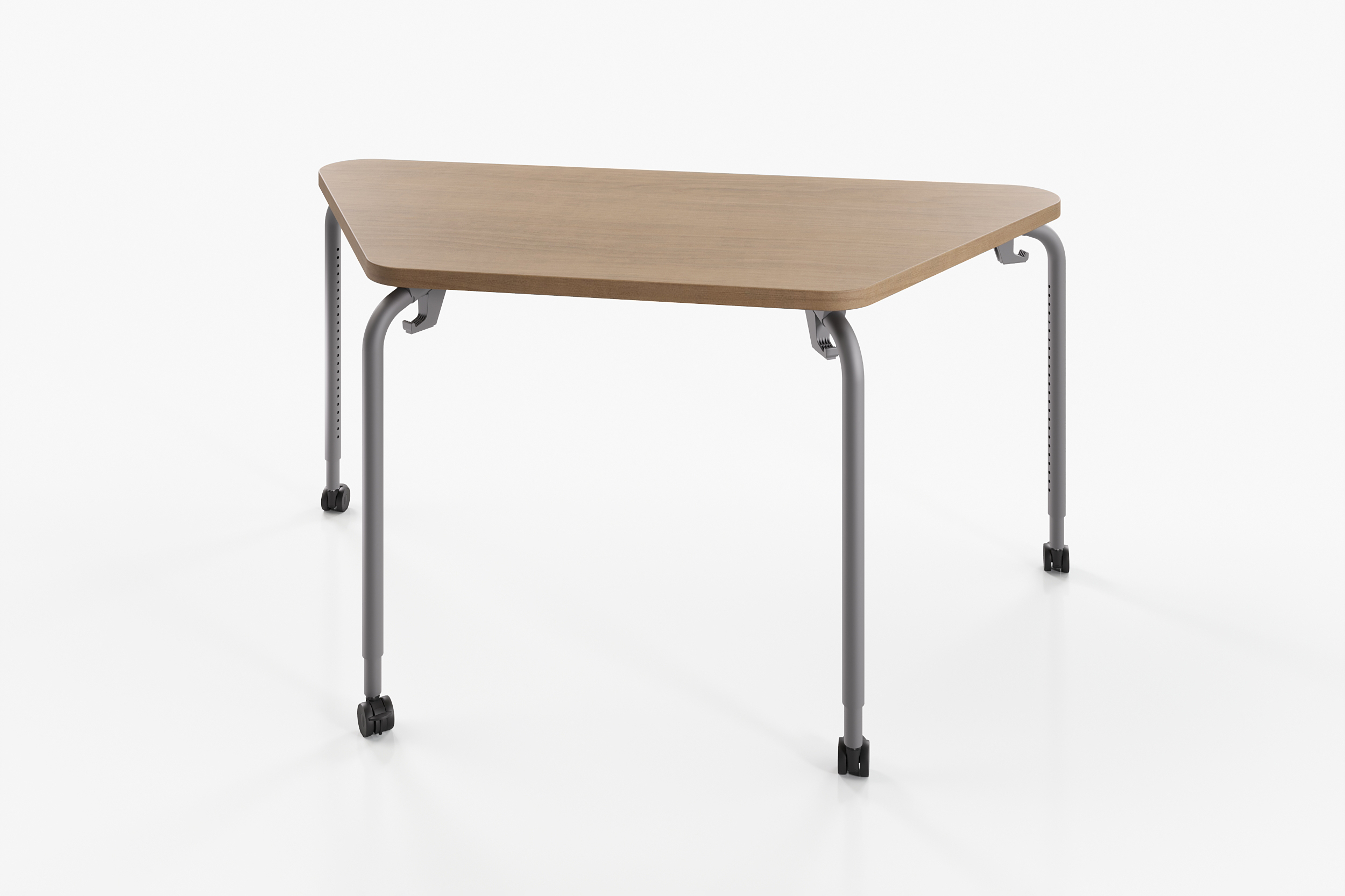 02243_60181_Numbers_High_Range_Desk_Trapezoid_30x60_wCasters_FrenchPear