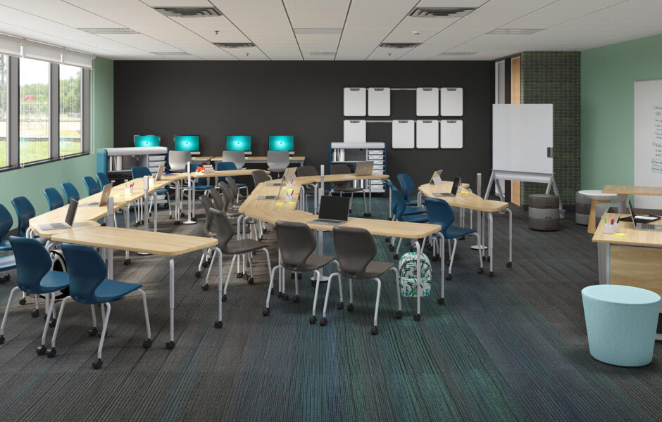 How to Create a Dynamic Active Learning Environment with School Furniture