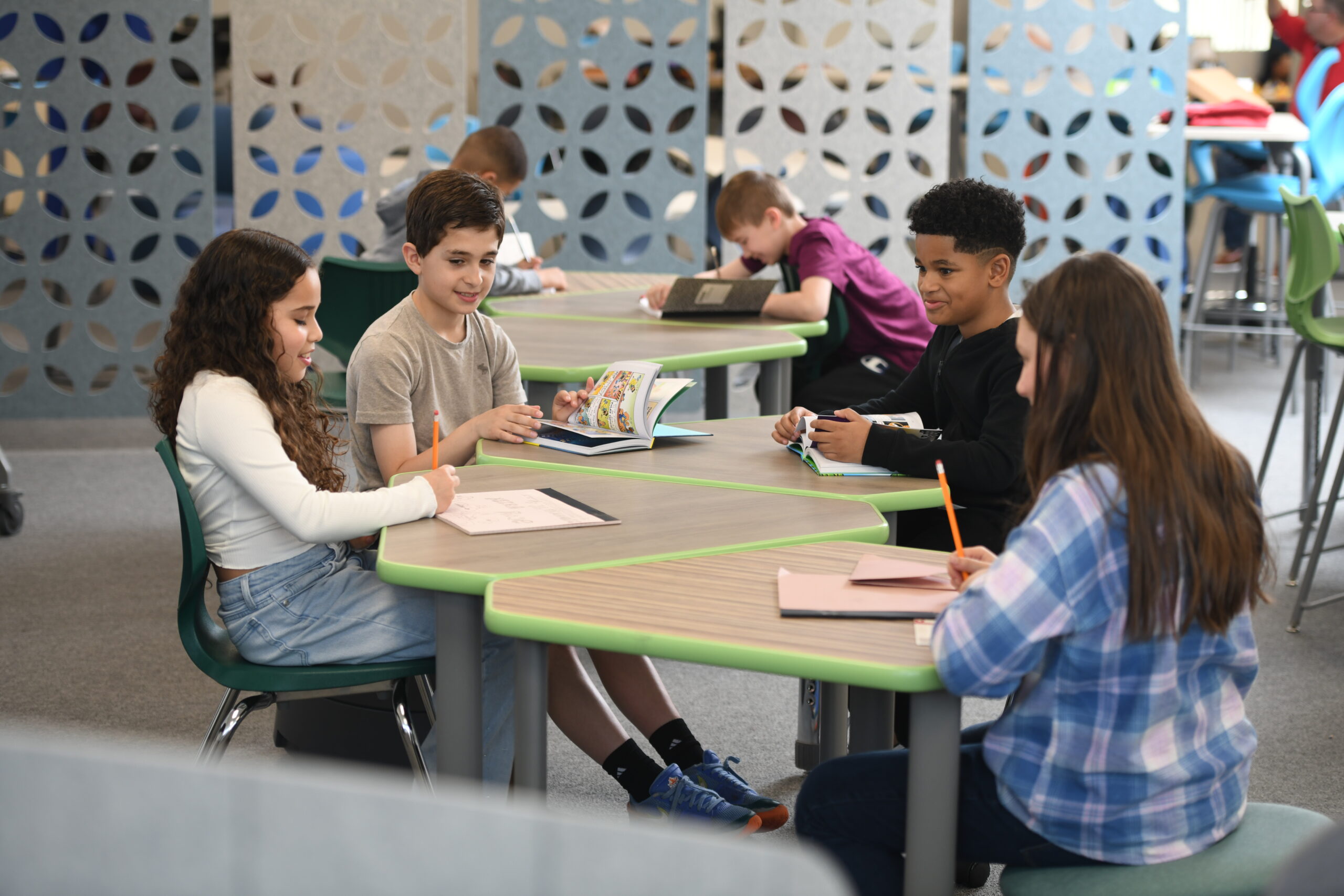 Classroom design is flexible