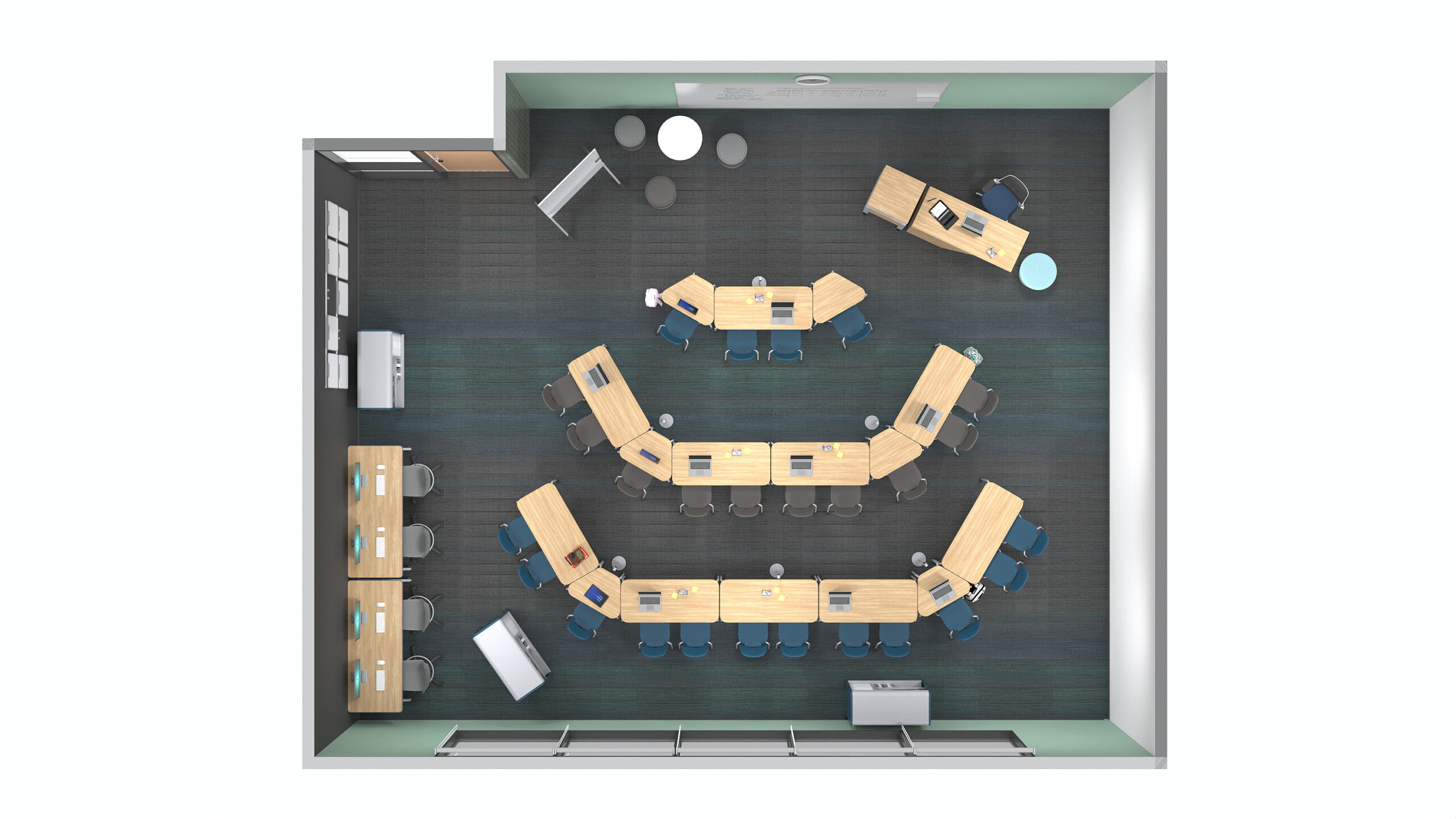 Tranform your retro classrooms into remarkable layouts