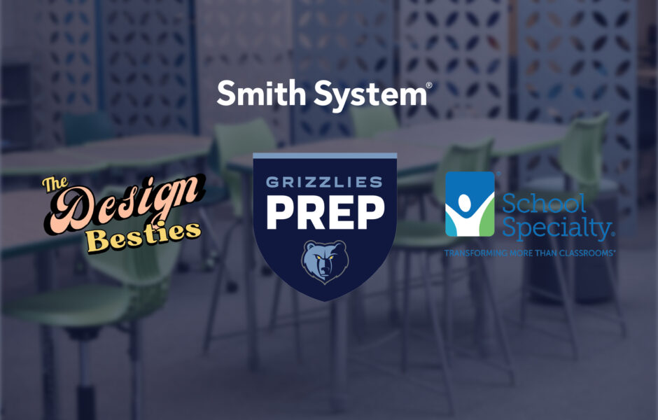 Smith System Partners with The Design Besties and School Specialty to Bring Grizzlies Prep Library to Life