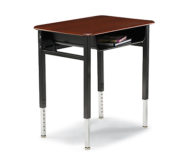 Planner Single-Student Desk, Hard Plastic