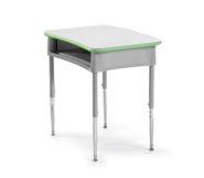 Elemental Single-Student Wave Top Desk
