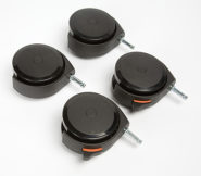 5" Booktruck Casters (Dual-Wheel)