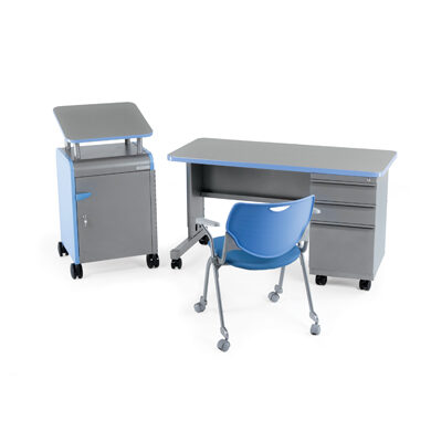 Desk and Chair 1/12 Office Japan Import 