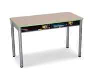 UXL Two-Student Open Front Desk