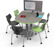 Multimedia Cafe Tables