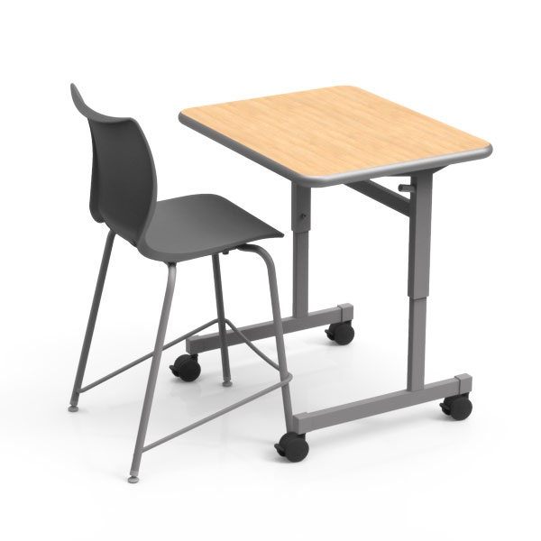 Silhouette® Student Desk – 24″ Deep