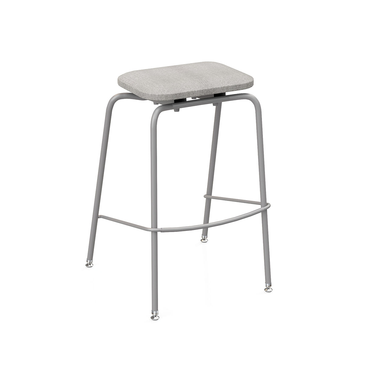 30" Groove Backless Stool