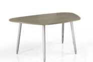Flowform Round Trapezoid Table