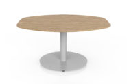 Flowform® Learn Lounge Curved Rectangle Table