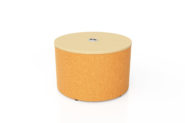 Flowform® Learn Lounge Ottoman + Surface w/power