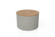 Flowform® Learn Lounge Ottoman + Surface w/power